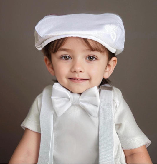 Satin and matte satin Flat Cap - Newsboy Cap - Baby Cap - Toddler Cap - mens flat cap- holiday hat- Christmas flat cap- Plenty of colours!