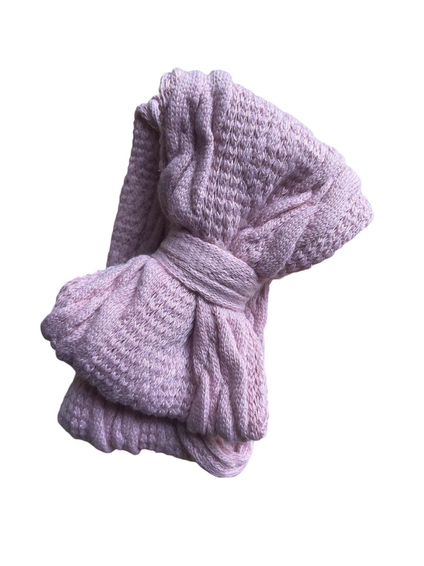 7 COLOURS Baby headbands, bow headband, warm tone bows, boho, toddler hair bows, girl hair bow, turban headband, cable knit, newborn bows