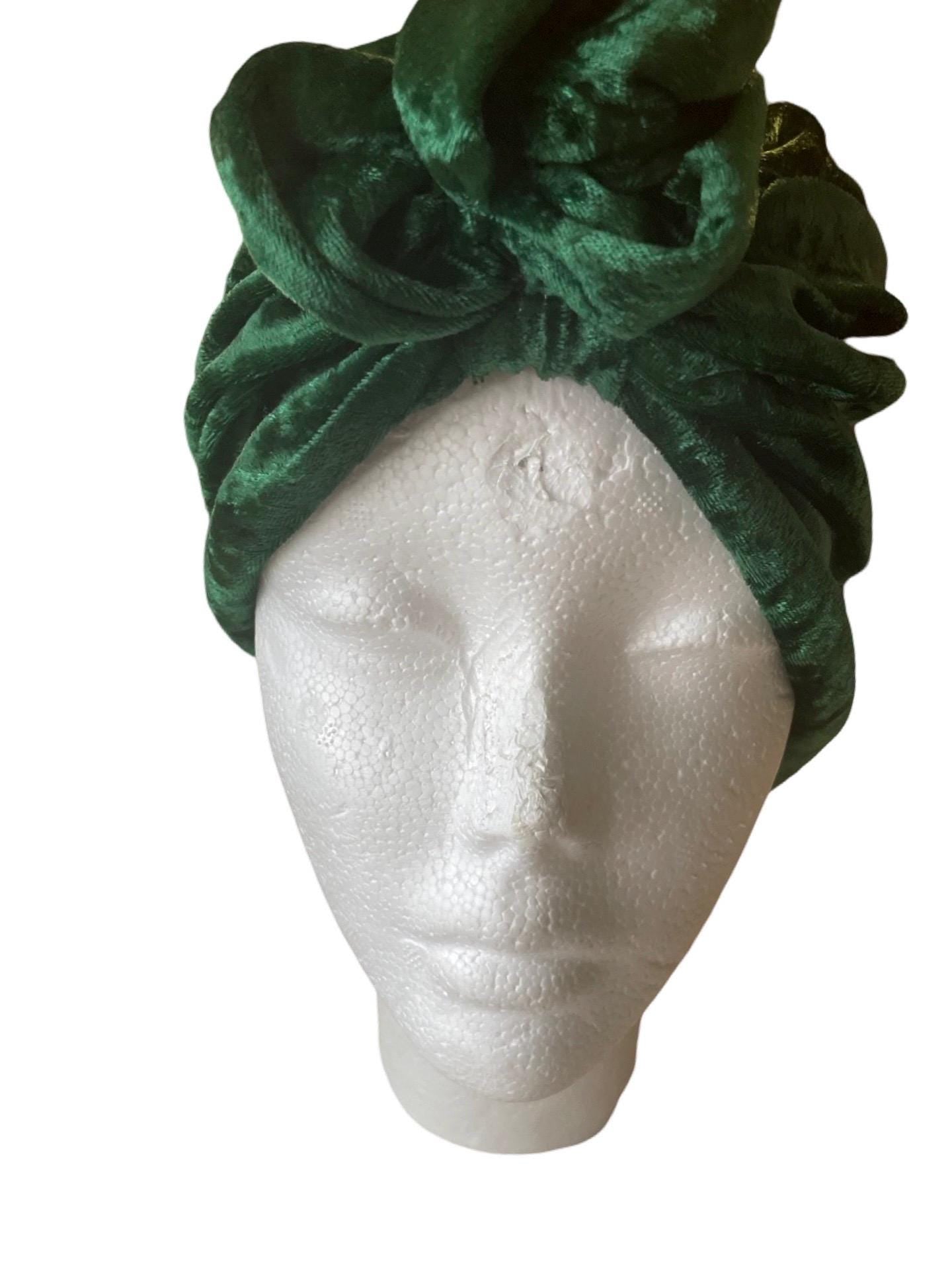Velvet Turban Hat for Girls & Women | Baby to Adult | Multiple Colours
