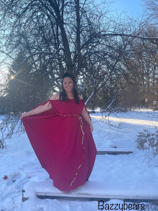 Womens Greek chiffon Tunic Ancient World Peplos Chiton Historical Costume Maternity Bump Photography Maternity Dress Photography prop