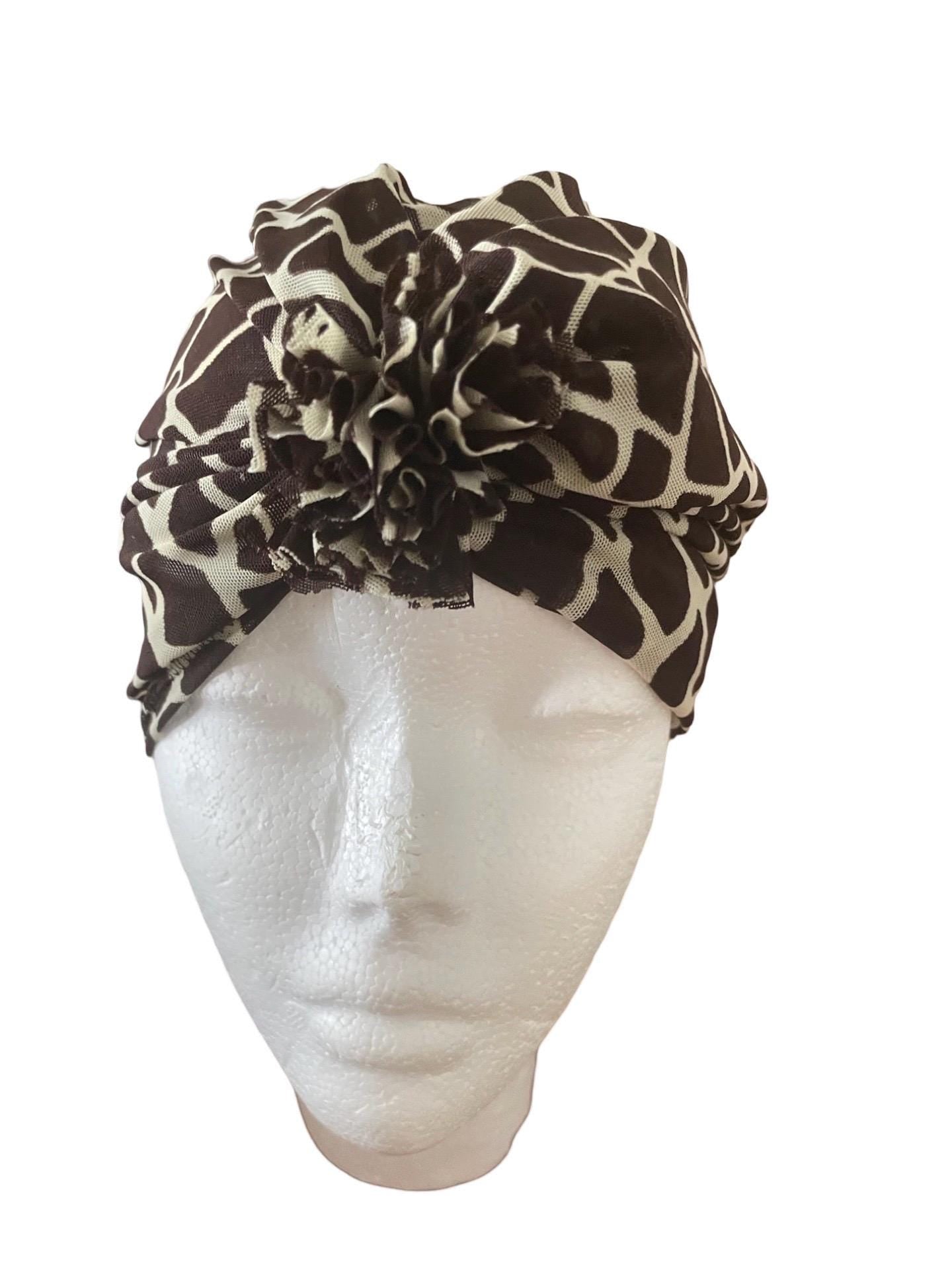 Mesh floral handmade baby and toddler turban I Summer floral mesh floral rose flower turban | lightweight | womens turban | headwrap