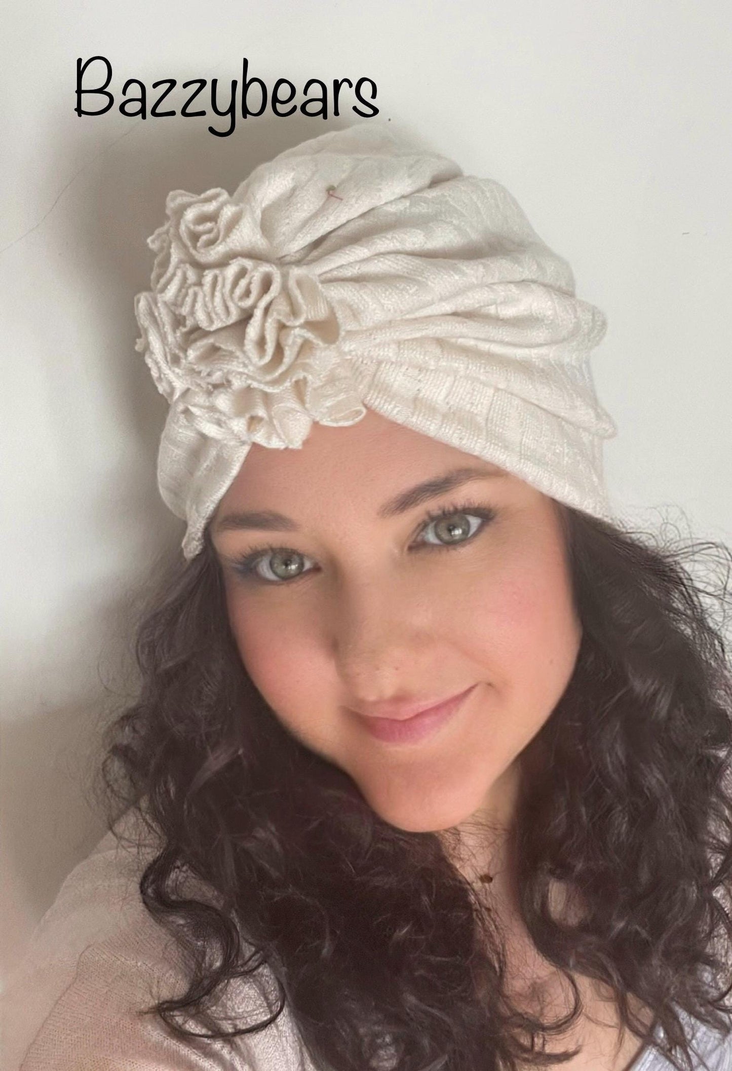 4 COLOURS Baby turban, rose turban, warm tone bows, boho, toddler hair cover, girl hair hat, turban hat, cable knit, newborn hat