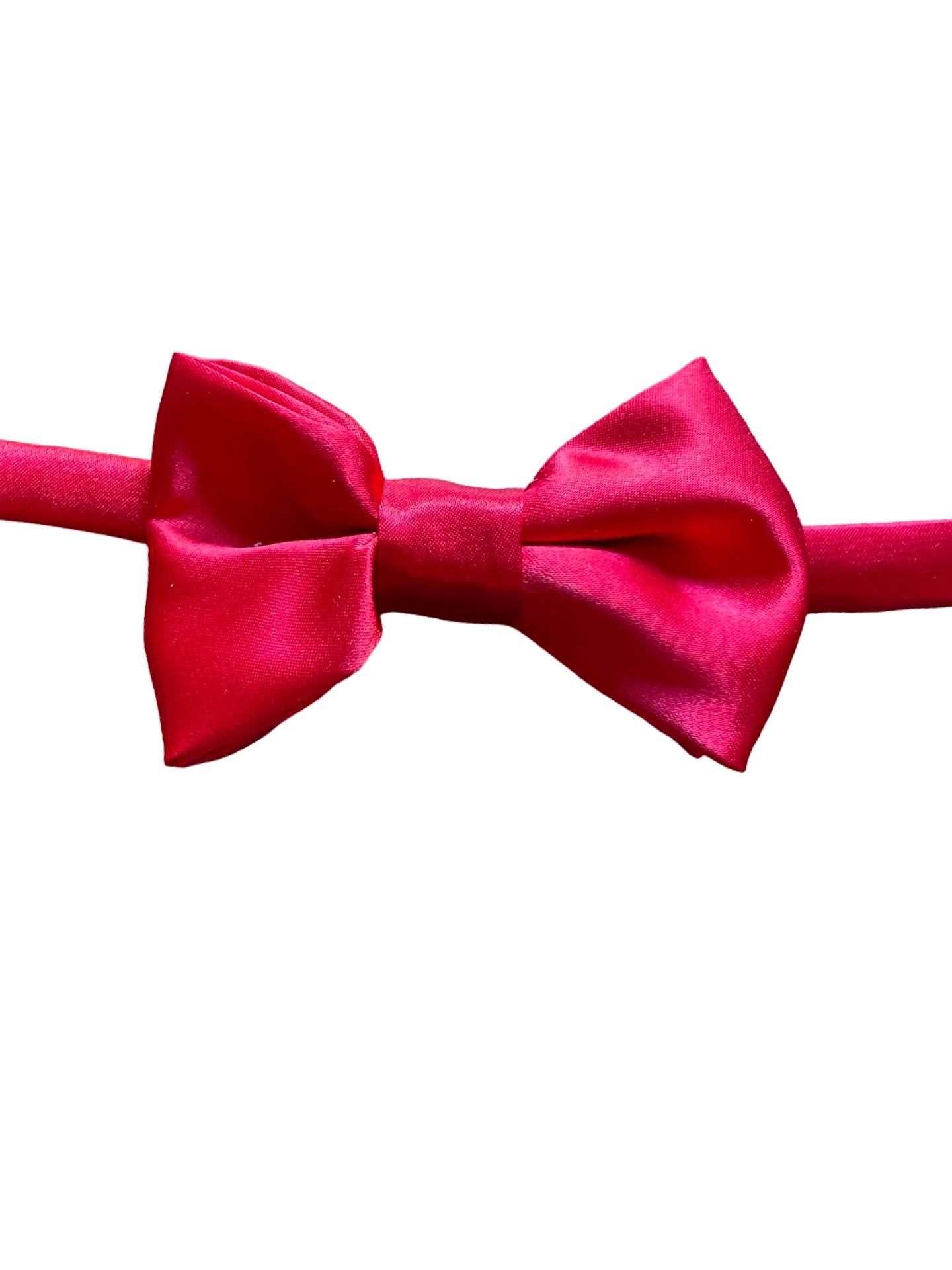 Red Pre-Tied Bow Tie, Men's Bowtie, Baby Bowtie, Kid's Bow tie, Wedding Accessories, Gift Men's Bow Tie, Handmade Bow Tie, Cotton Bow Tie