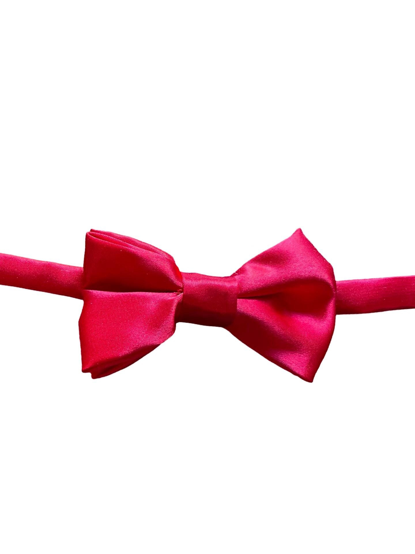 Red Pre-Tied Bow Tie, Men's Bowtie, Baby Bowtie, Kid's Bow tie, Wedding Accessories, Gift Men's Bow Tie, Handmade Bow Tie, Cotton Bow Tie