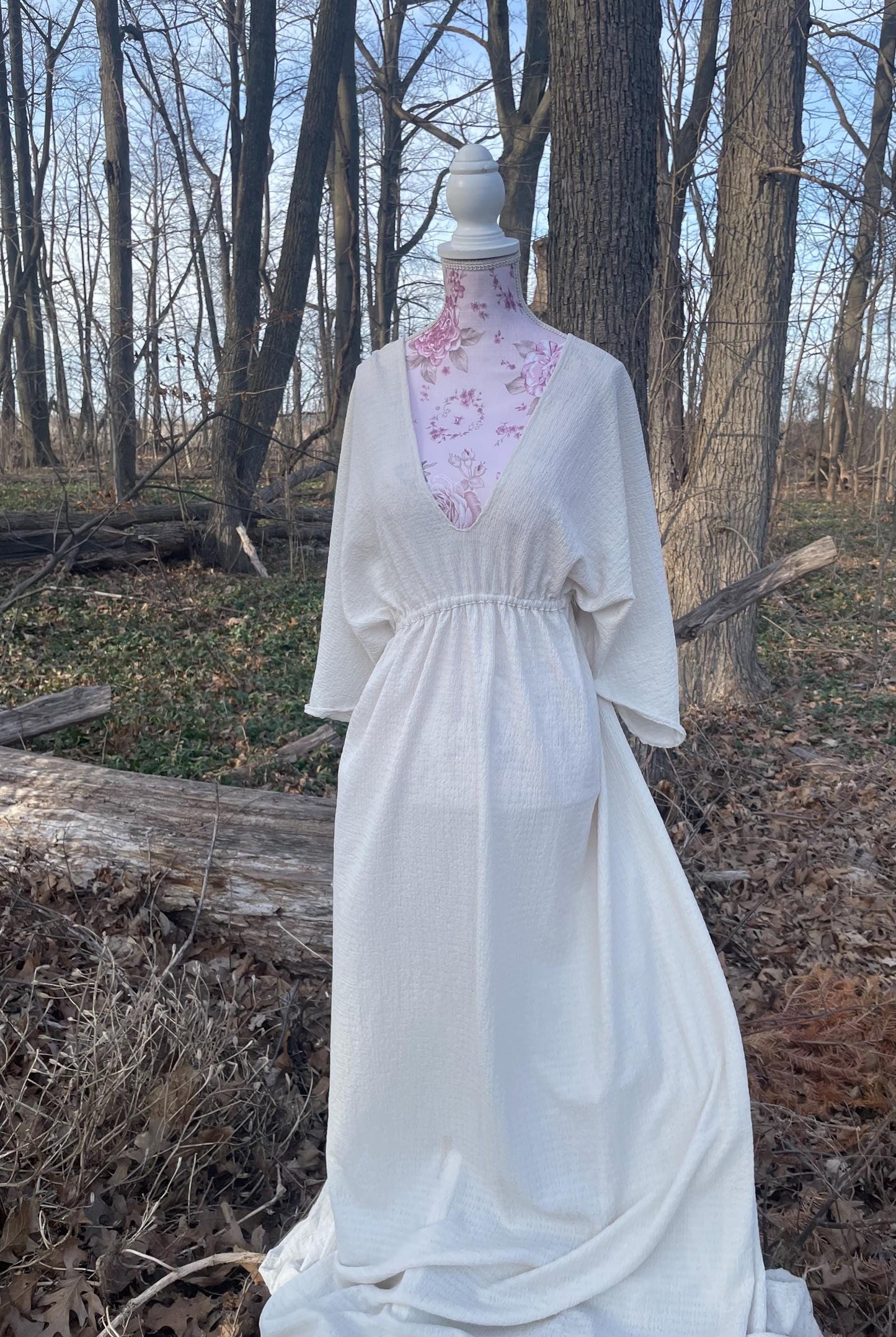 Long Summer Dress, Boho Dress, Wedding Dress, Goddess Dress, Bridesmaid Dress, Slit Summer Dress, Beach Dress, Gift for her