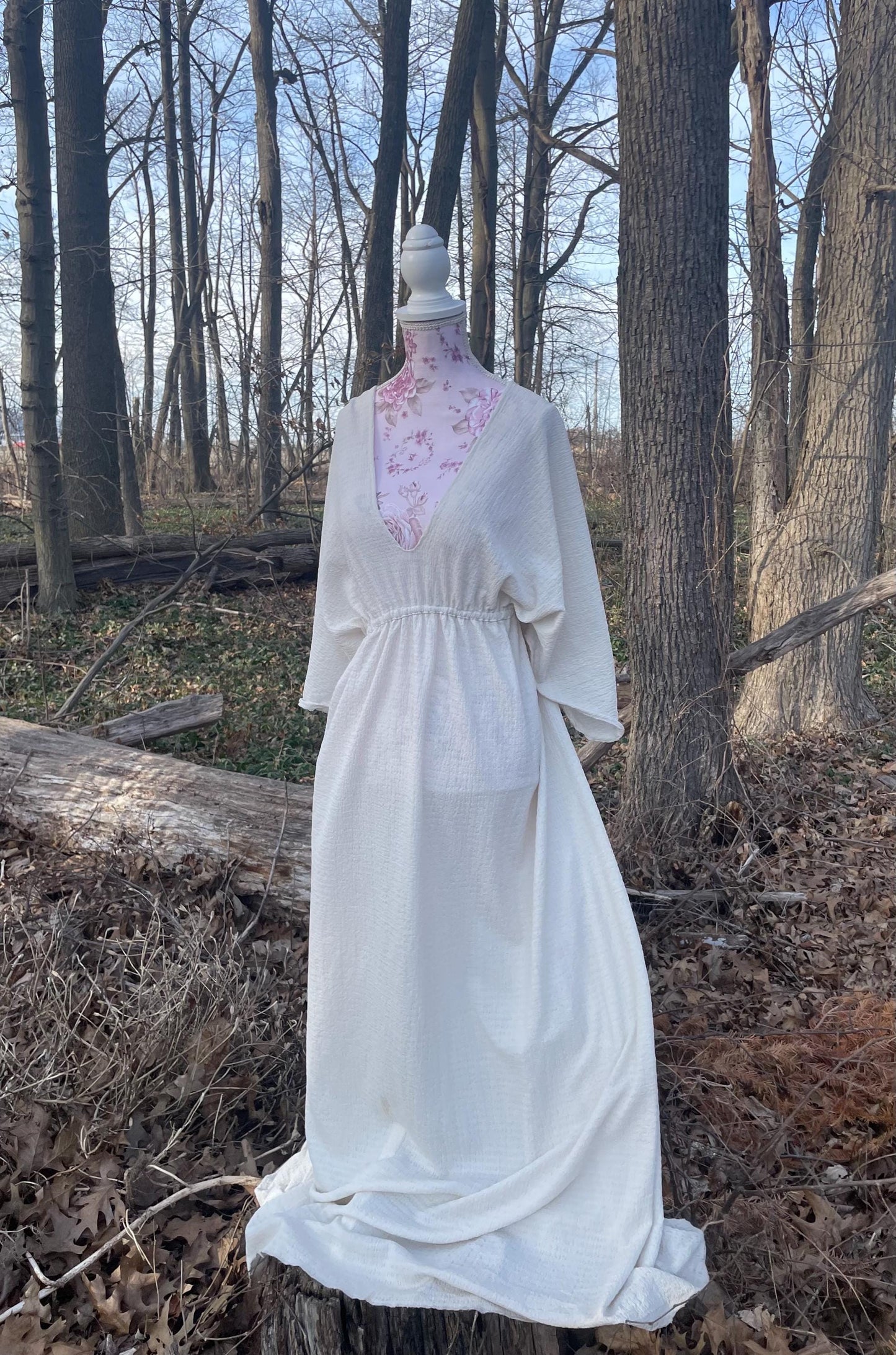 Long Summer Dress, Boho Dress, Wedding Dress, Goddess Dress, Bridesmaid Dress, Slit Summer Dress, Beach Dress, Gift for her