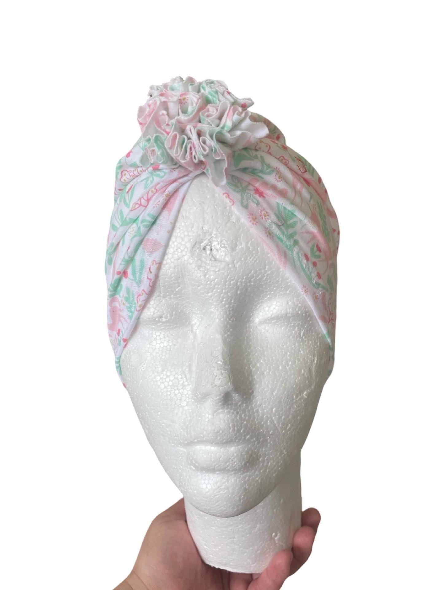 Unicorn Turban Ruffle Hat – Baby Girl Headwrap