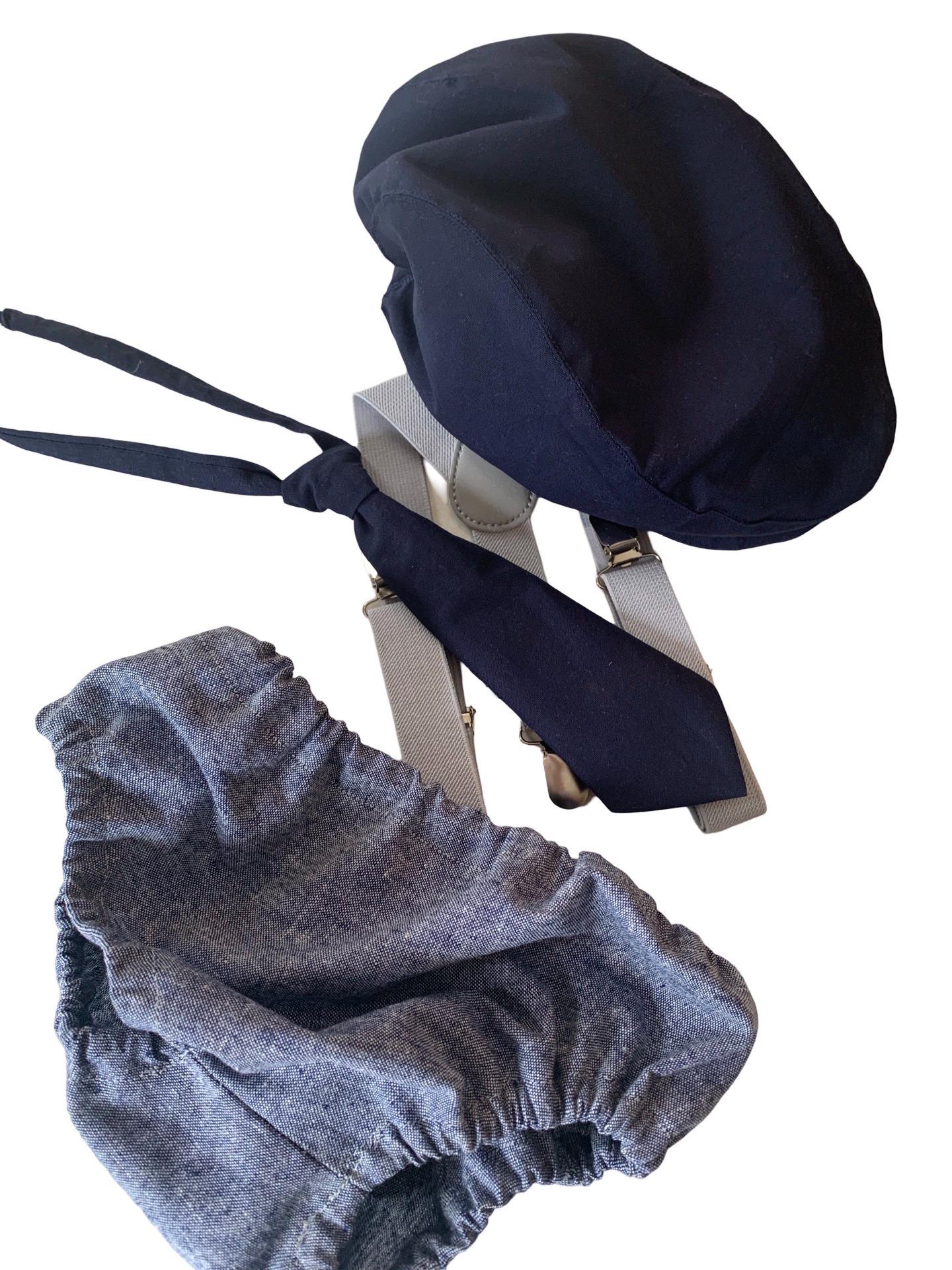 Navy Smash Cake Outfit Boy First Birthday super soft navy cotton Diaper Cover, navy Suspenders and navy bow tie 1st Birthday Photoshoot
