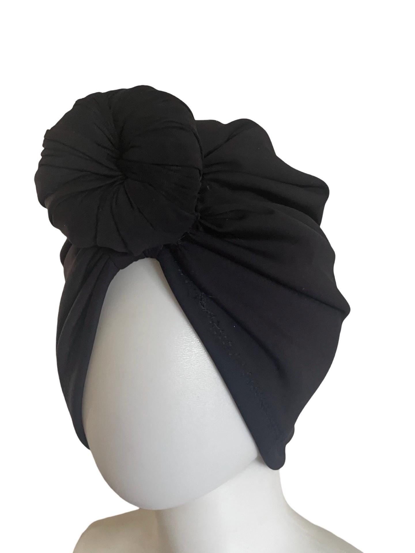 Swim Baby Turban Hat | Ball Knot Headwrap for Newborn & Toddler