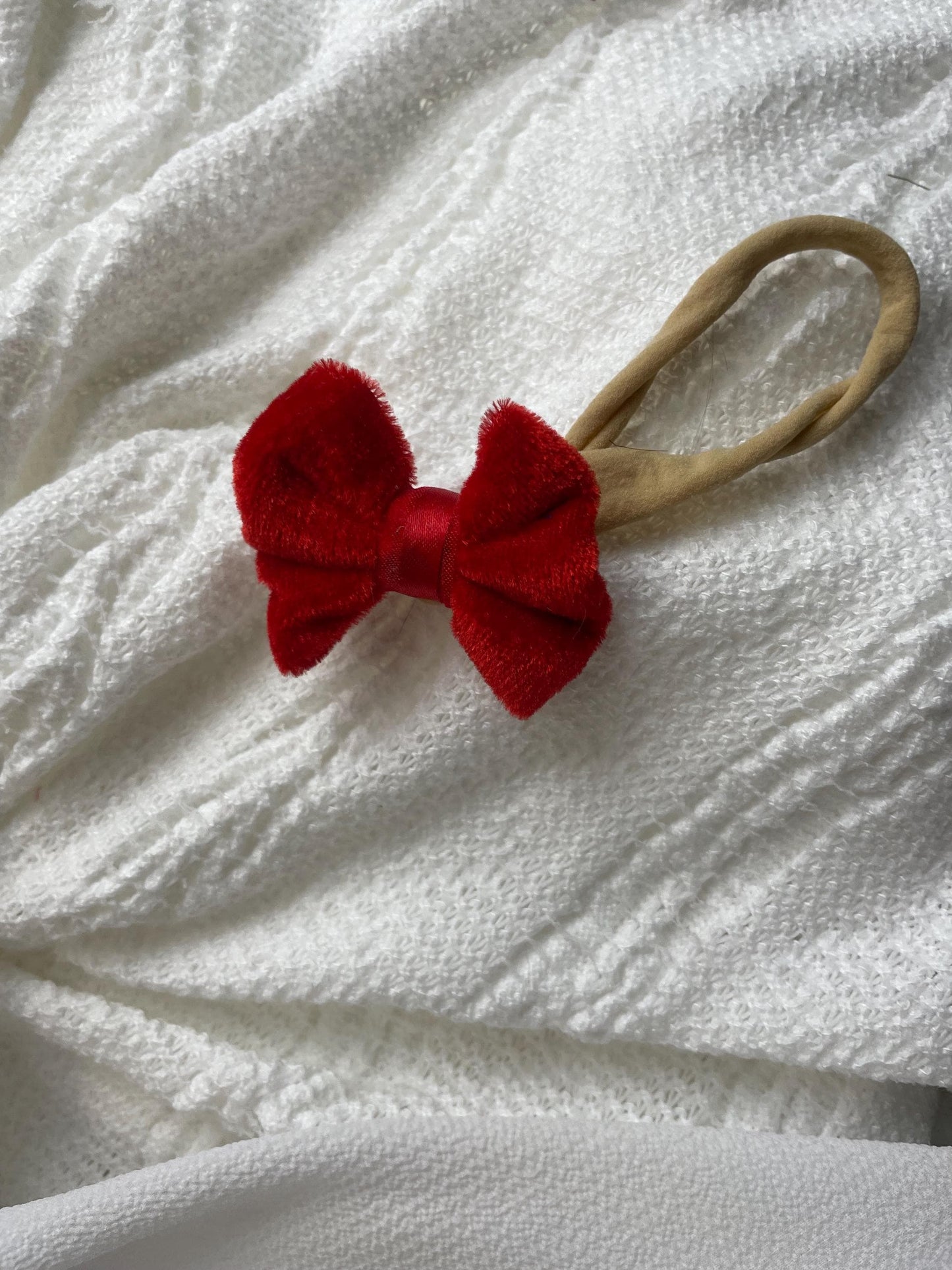 Velvet Hair Bows, Velvet Bow Headband, Velvet Bow Clip, Velvet Hair Ties