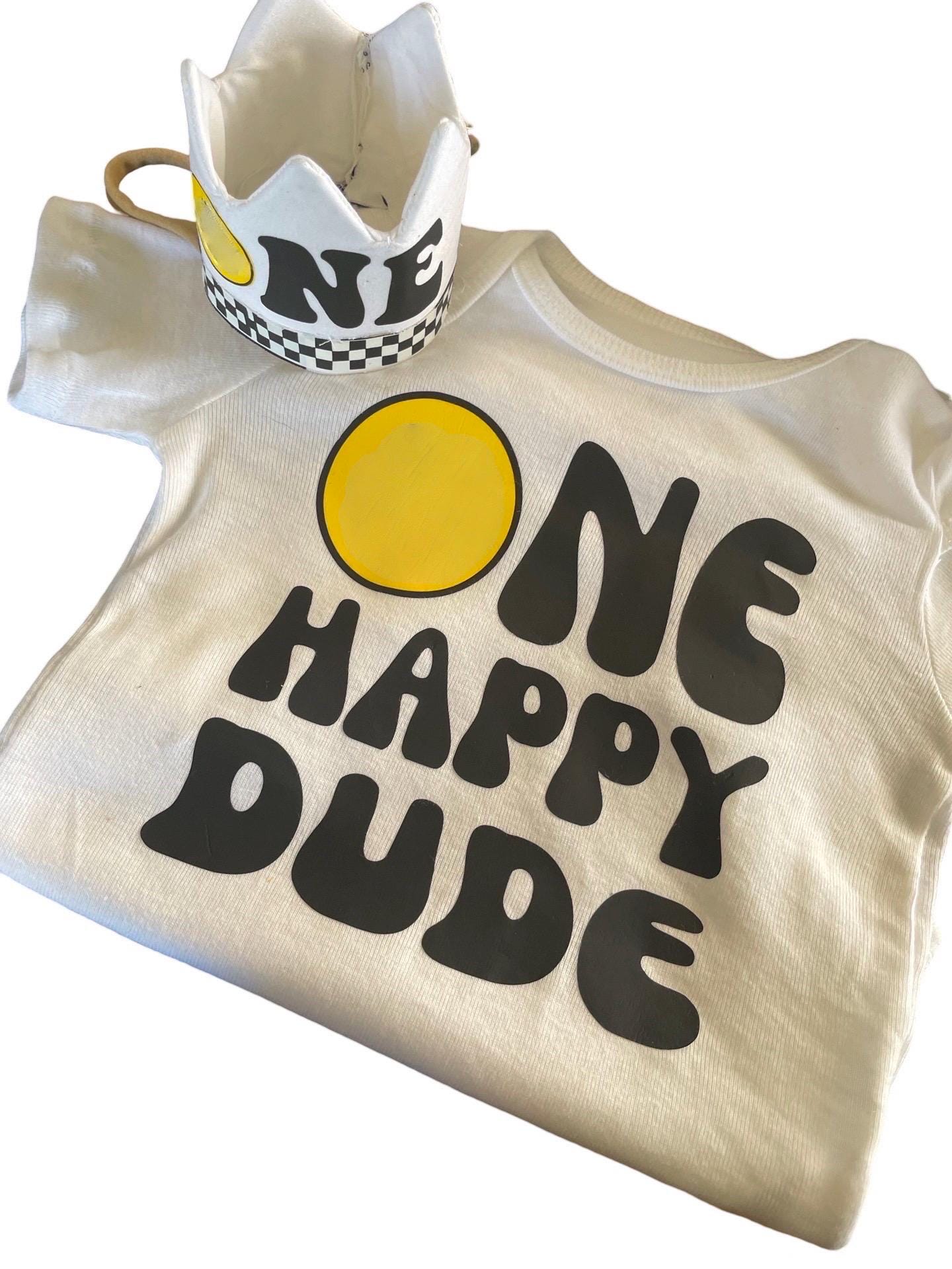 One Happy Dude Bubble|Baby Birthday Tee|Gift For Baby|Gift From Aunt|Promoted To Anut|Baby Shower|Baby Reveal|Coming Home Outfit | cakesmash