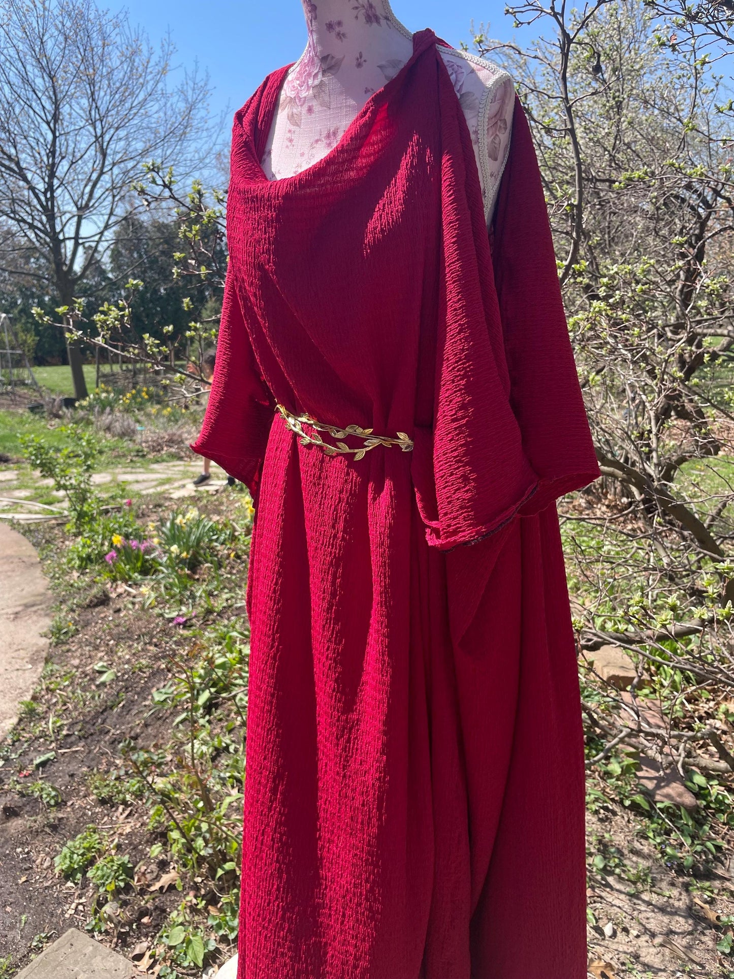 Goddess Dress, Long Summer Dress, Boho Dress, Wedding Dress, Goddess Dress, Bridesmaid Dress, Slit Summer Dress, Beach Dress, Gift for her