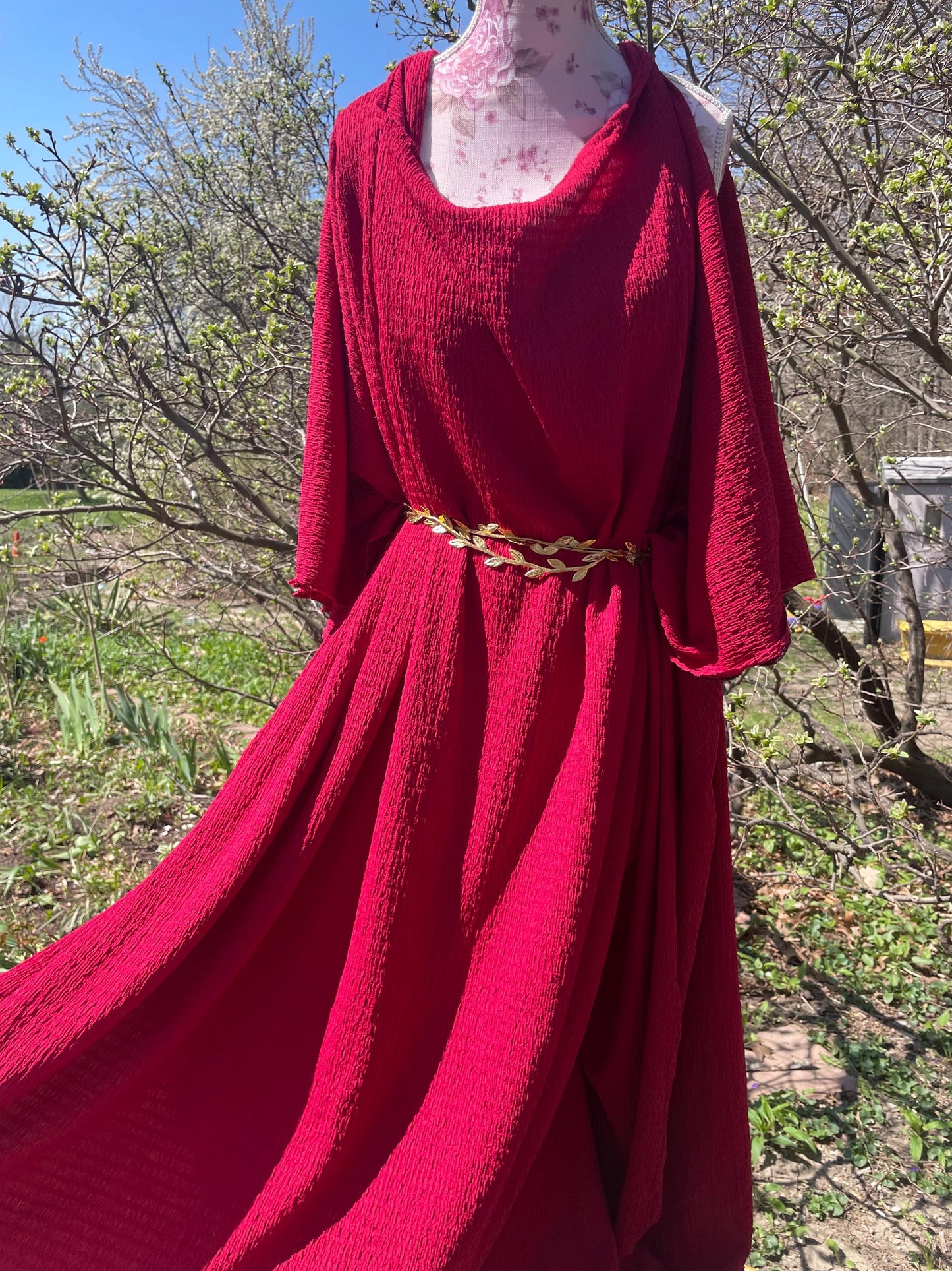 Goddess Dress, Long Summer Dress, Boho Dress, Wedding Dress, Goddess Dress, Bridesmaid Dress, Slit Summer Dress, Beach Dress, Gift for her
