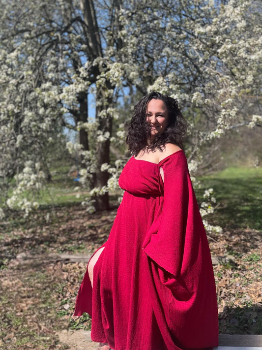 Goddess Dress, Long Summer Dress, Boho Dress, Wedding Dress, Goddess Dress, Bridesmaid Dress, Slit Summer Dress, Beach Dress, Gift for her