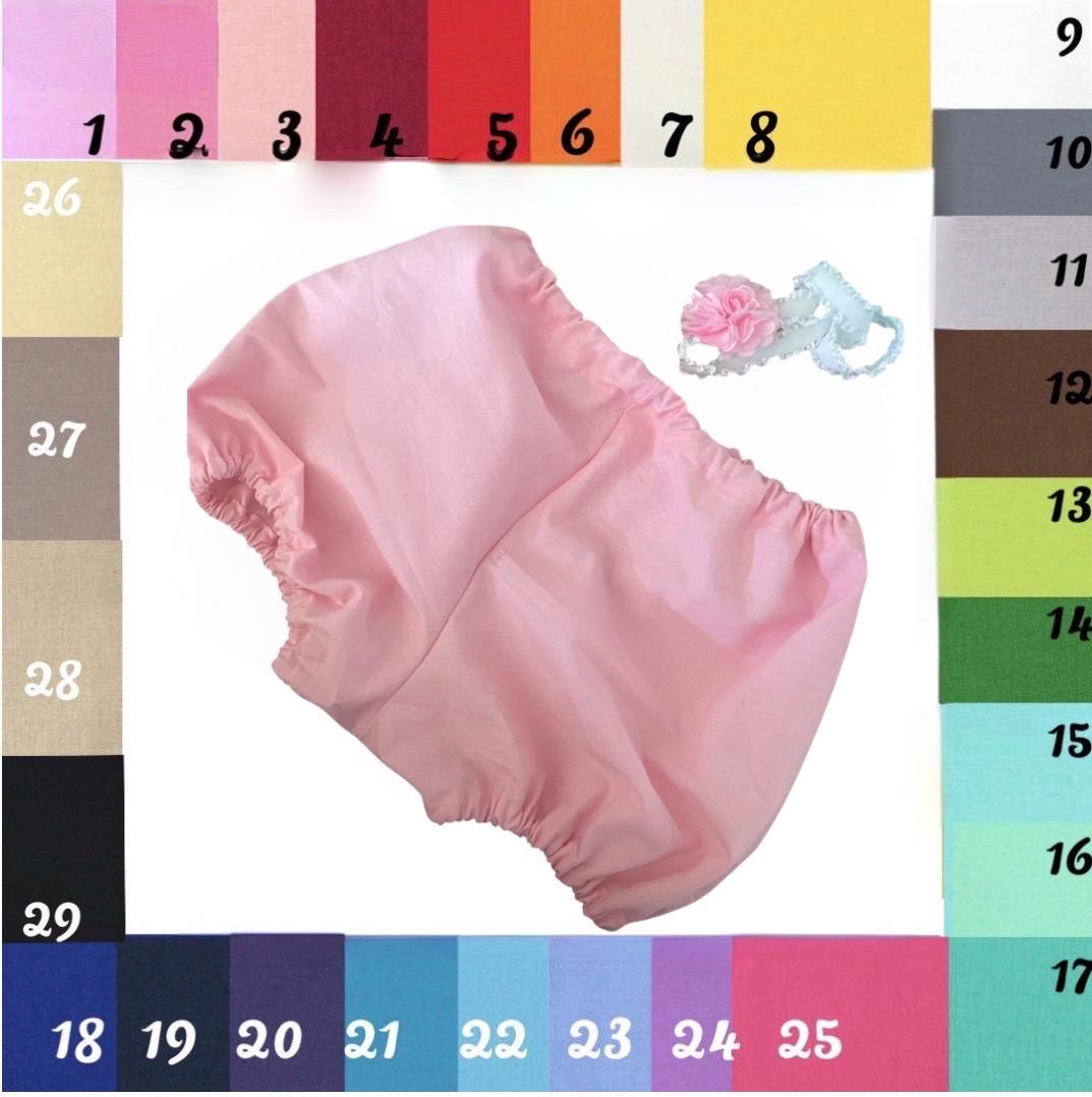 Baby toddler boy girl bloomers, cotton solid colours 26 colours to size 4, CANADIAN MADE