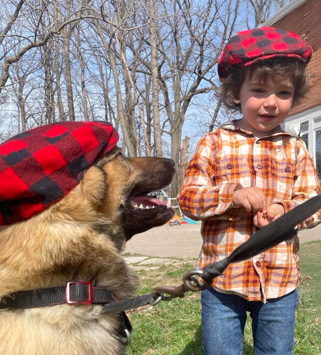 Matching Man & Dog Newsboy Cap! HANDMADE dog and man hats, dog caps, Fathers Day hat, flat cap, pet accessories, man and dog gift