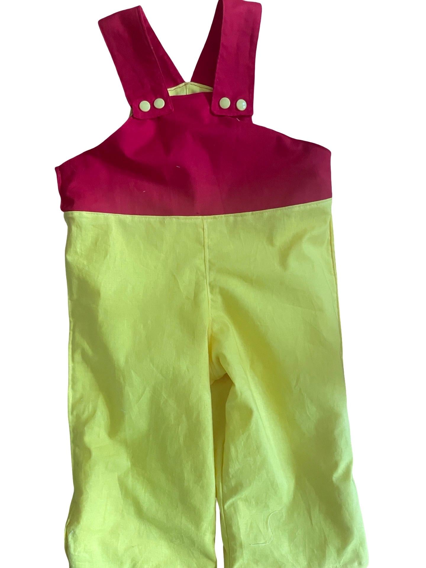 First birthday outfit, 1st birthday outfit, cake smash overalls, cake smash outfit, dungarees, honey overalls/ outfit, red yellow overalls