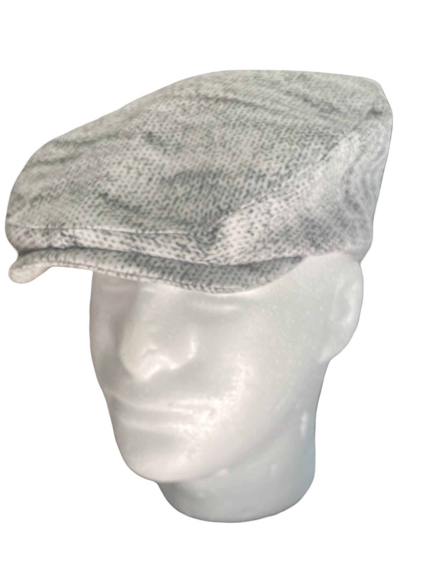 Grey cable knit cotton flat cap Hat, Flat Cap, fall Hat, Cable knit Hat, Baker Boy Hat, Summer Hat, Gatsby Hat, cable Hat, Newsboy hat