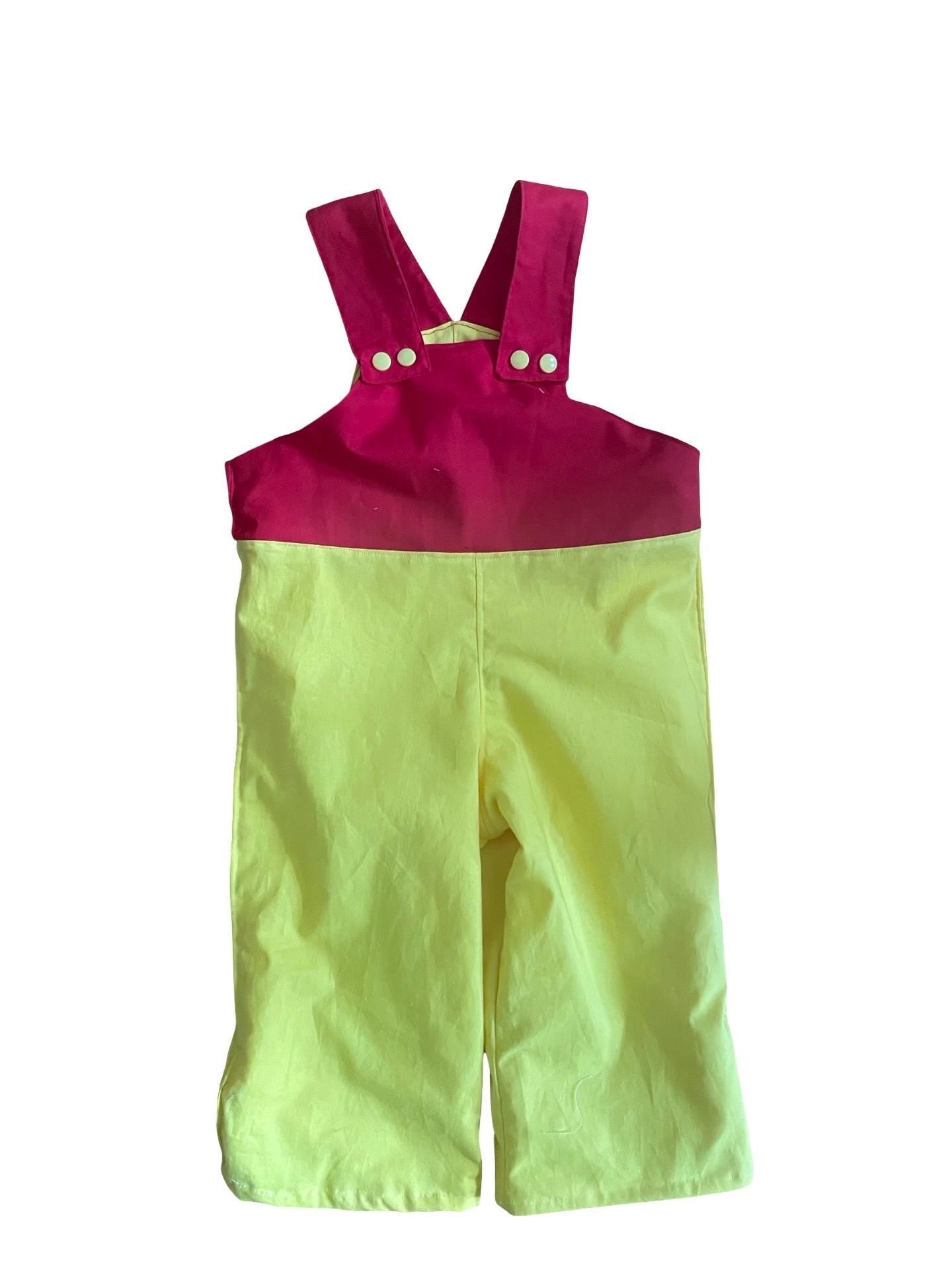 First birthday outfit, 1st birthday outfit, cake smash overalls, cake smash outfit, dungarees, honey overalls/ outfit, red yellow overalls