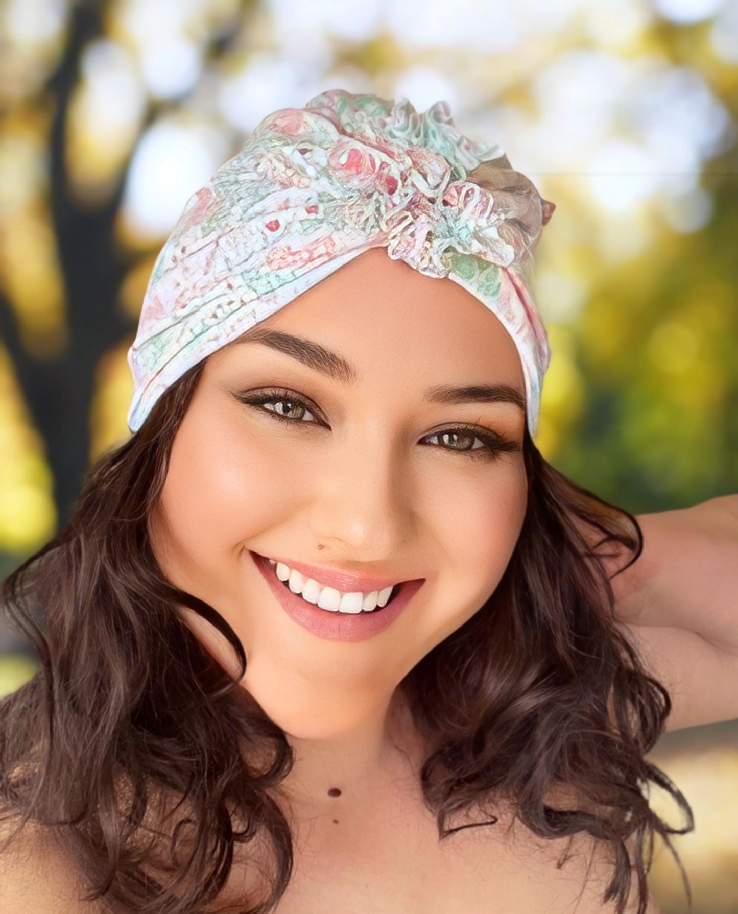Unicorn Turban Ruffle Hat – Baby Girl Headwrap