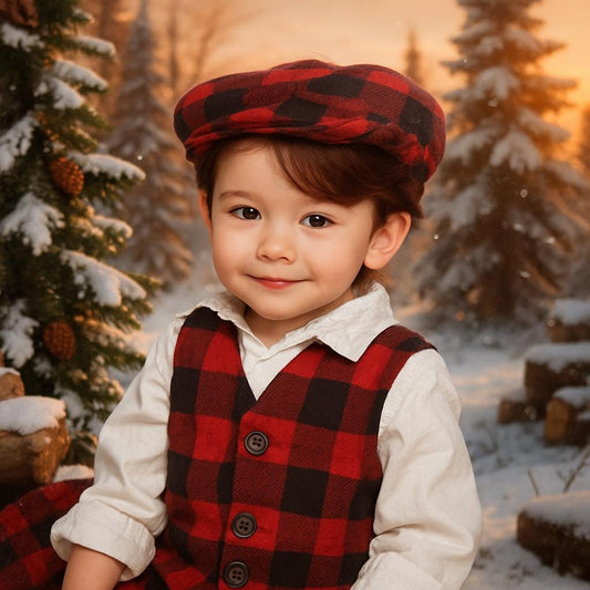 Boys red vest and bow tie Toddler boy vest Baby boy bow tie Infant vest boy Christmas outfit Page boy outfit Boy vest Toddler vest and tie