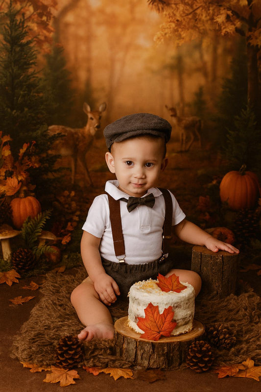 Light denim sitter set - baby boy photo prop - baby clothes - vintage style - flat cap - cake smash outfit