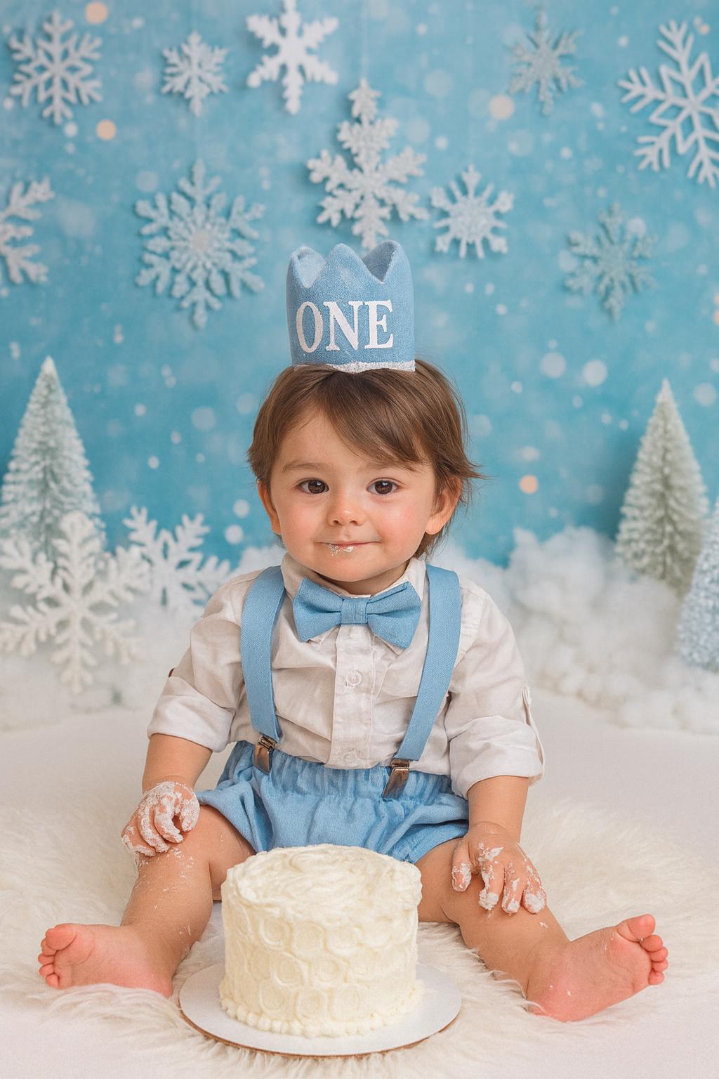 baby boy denim blue and white themed cake smash outfit nappy diaper cover suspenders bow tie boy first birthday outfit 1st birthday