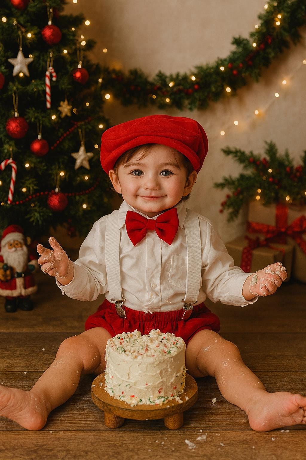 Green Velvet Boy Bloomers , Christmas boy velvet hat, Fall baby outfit, green velvet boy outfit, Christmas suspender velvet boy cake smash
