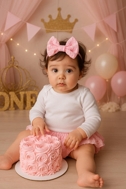 1st birthday bloomer, floral bloomer, embroidered bloomer, birthday bloomer, cake smash bloomer, bow headband, Birthday bloomer, girl