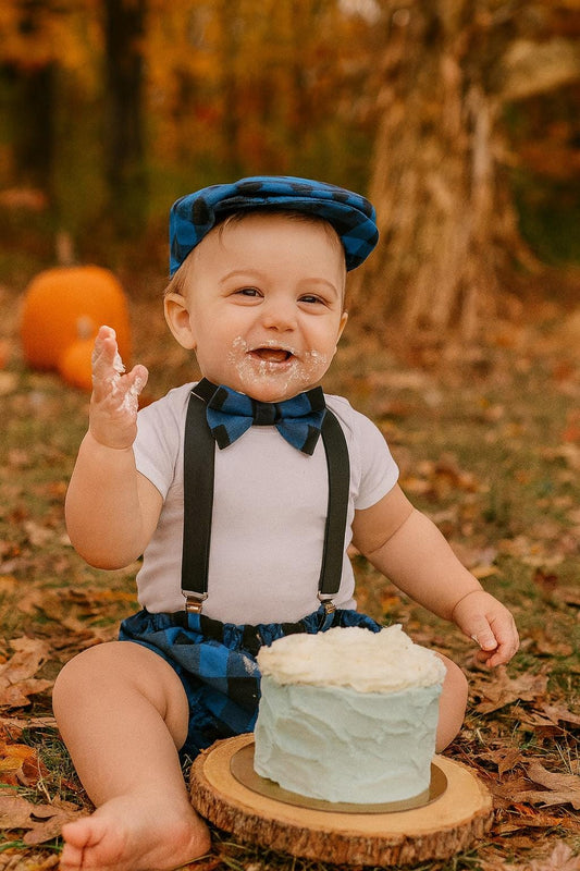 Lumberjack Diaper Cover, Buffalo Plaid First Birthday Outfit, Wild One Cake Smash, First Birthday Boy
