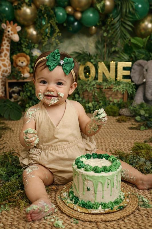 Cake smash outfit girl, cake smash romper, baby girl boho romper, first birthday outfit, smash cake outfit, cotton romper, 1st birthday outf