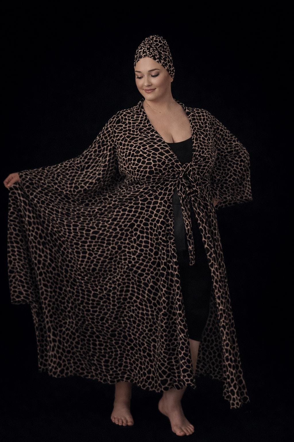 Kaftan Mesh Dress, Sheer Summer Dress, Lightweight Beach Cover Up Animal Print, Pool Party Maxi Dress, Boho Beachwear, Holiday Dress