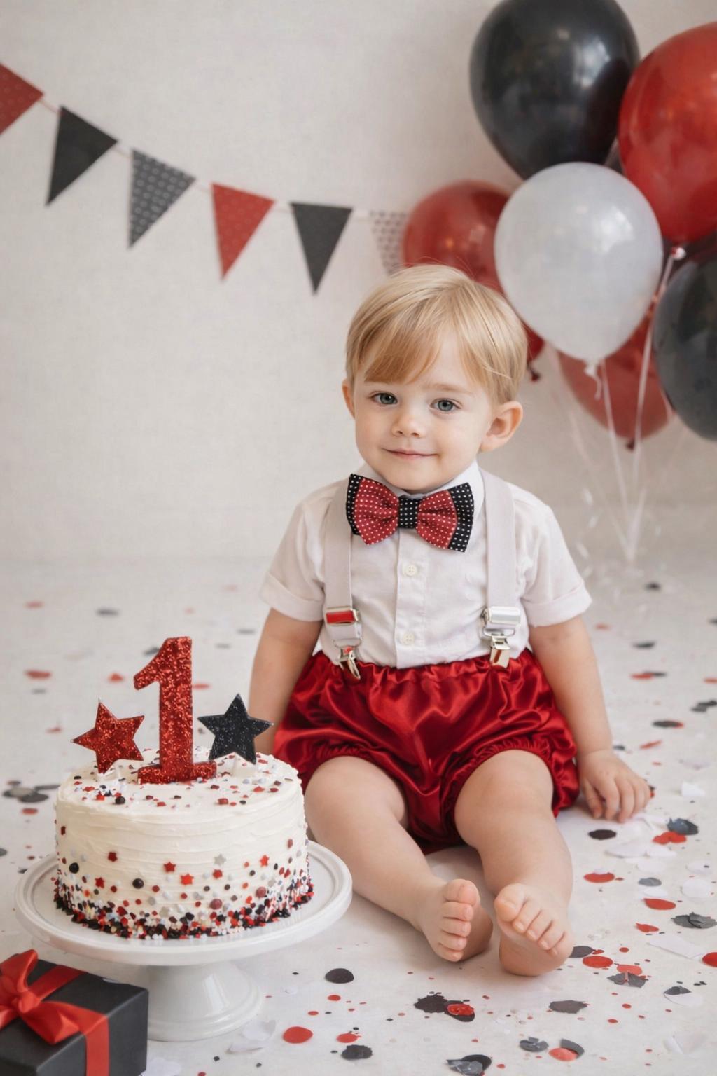 red cake smash outfit boy, Valentine cake smash, red bow tie, smash cake outfit boy, red diaper cover, red polka dot bow tie, red suspenders