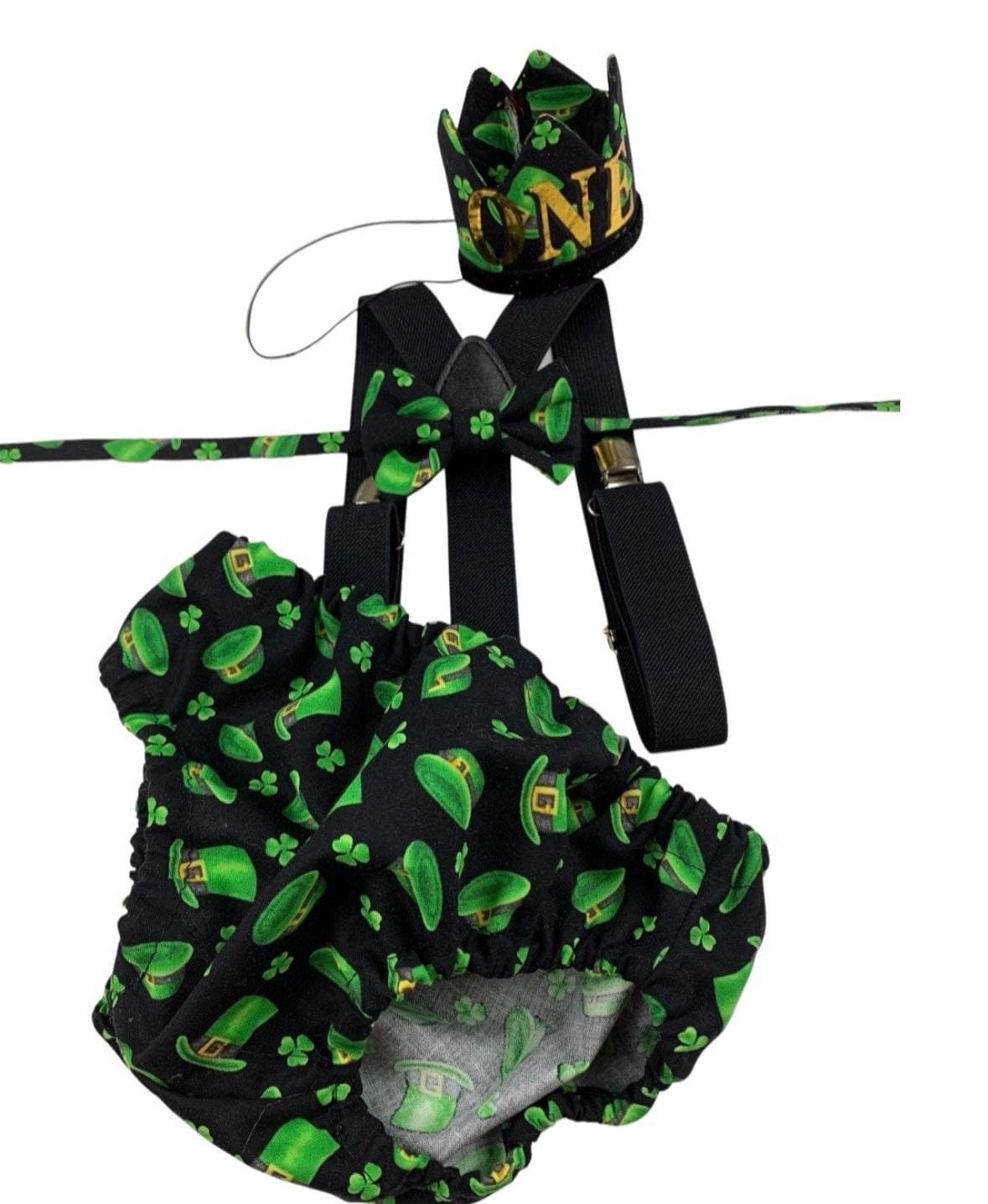 Boy Cake Smash Outfit, Cake Smash Set, St. Patrick’s Day Cake Smash, Lucky One Cake Smash, Irish 1st Birthday, Boy 1st Birthday