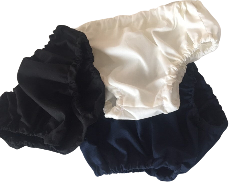 Plain Baby Diaper Cover Soft 100% Cotton Baby Boy Girl Toddler Diaper Cover Plain Baby Solid Color Bloomers Diaper Cover