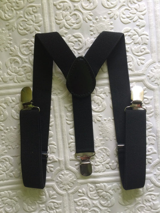 Black suspenders, boy suspenders, baby suspenders, black baby suspenders, holiday suspenders, classic suspenders, classy suspenders
