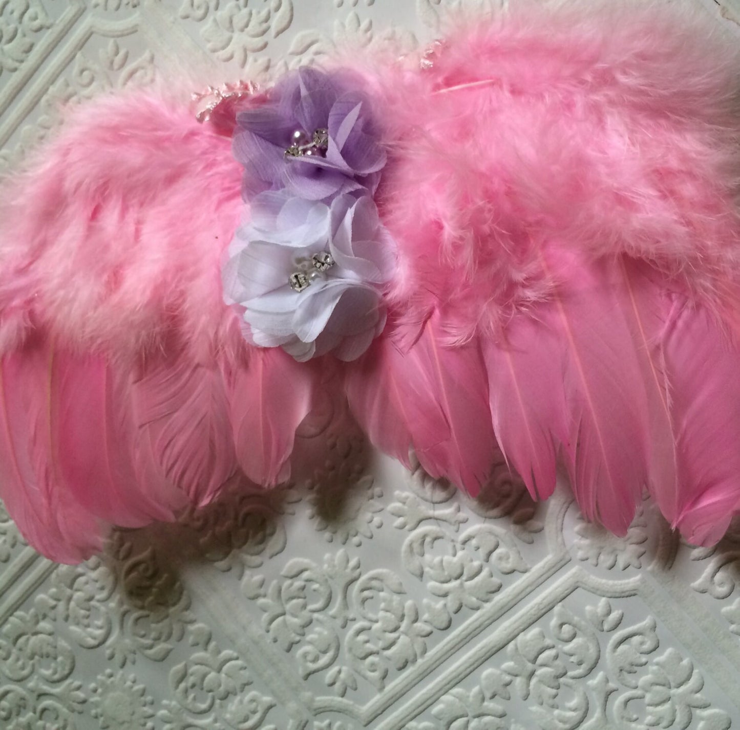 Baby wings, pink wings, baby headband and wings, photography prop, angel wings and headband, angel wings, baby photography wings, wings