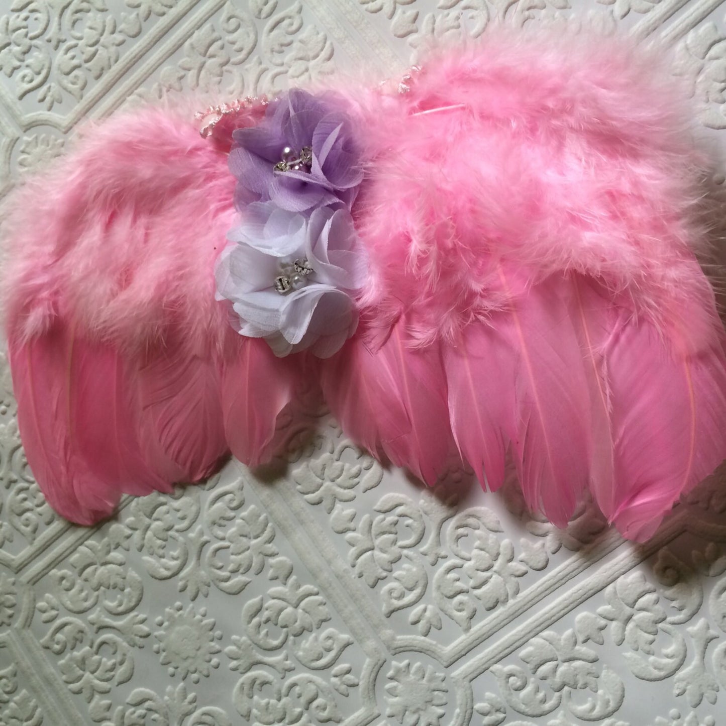 Baby wings, pink wings, baby headband and wings, photography prop, angel wings and headband, angel wings, baby photography wings, wings