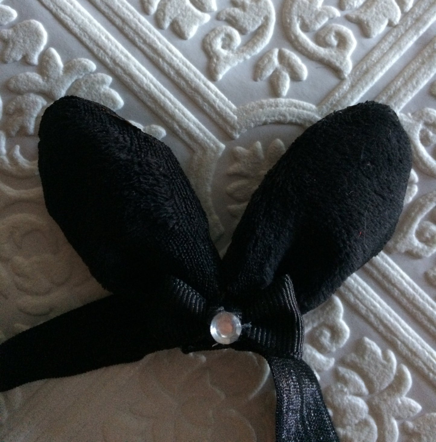 Halloween bunny ears, black bunny ears, Halloween mini bunny ears, Halloween costume ears, black mini ears, black mini bunny ears,mini bunny