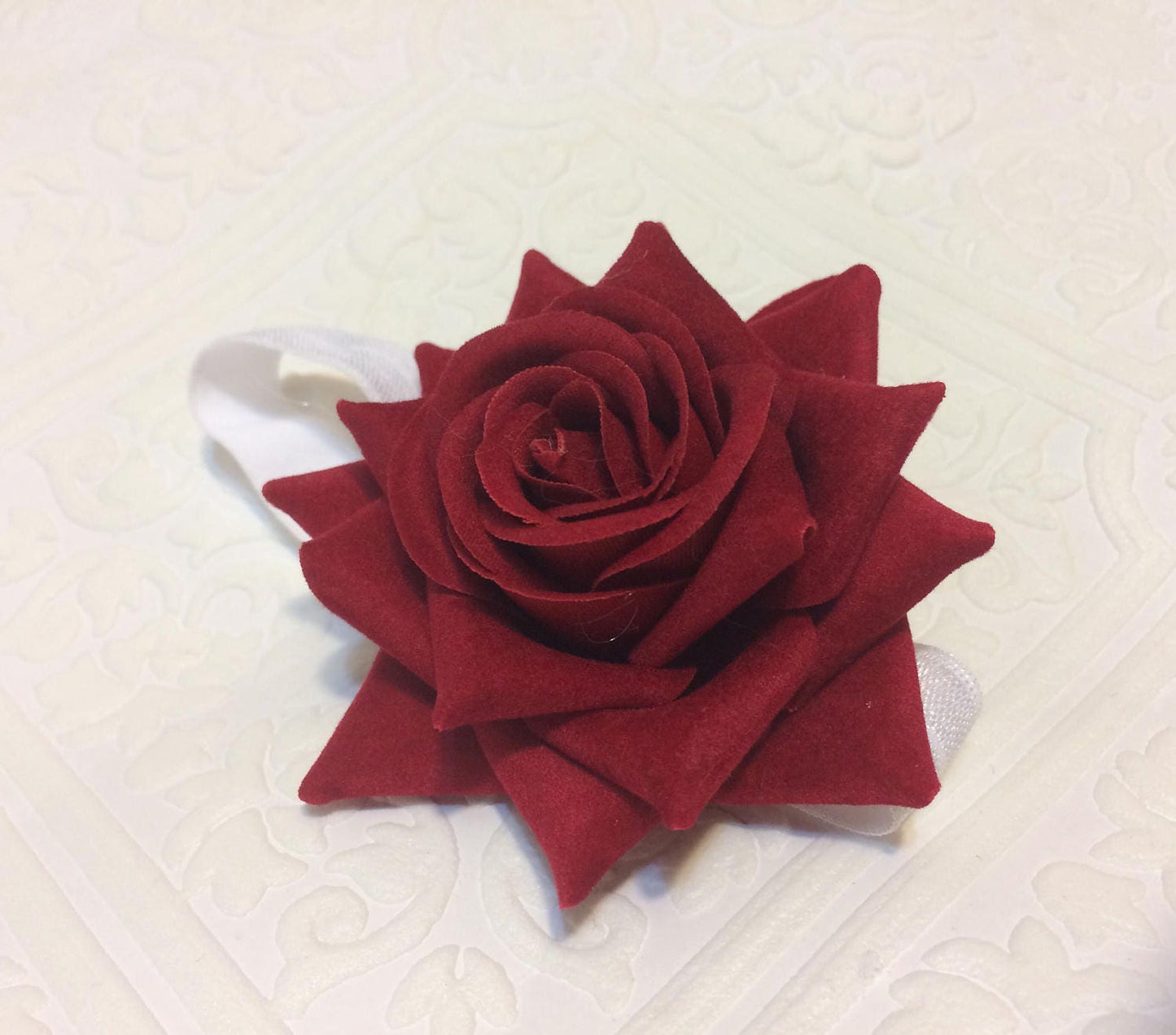 baby rose, Rose headband, rose baby headband, baby headband, red rose headband, newborn headband, red baby headband, birthday headband, rose