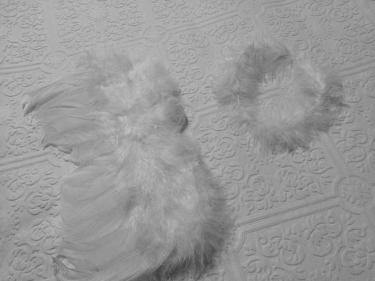 Baby wings, white wings, baby headband and wings, photography prop, angel wings and headband, angel wings, baby photography wings, halo