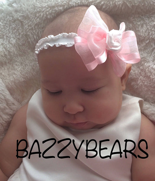 baby bow headband, pink bow headband, baby headband, pink headband, pink baby headband, baby pink headband,rosy headband, baby bow, headband