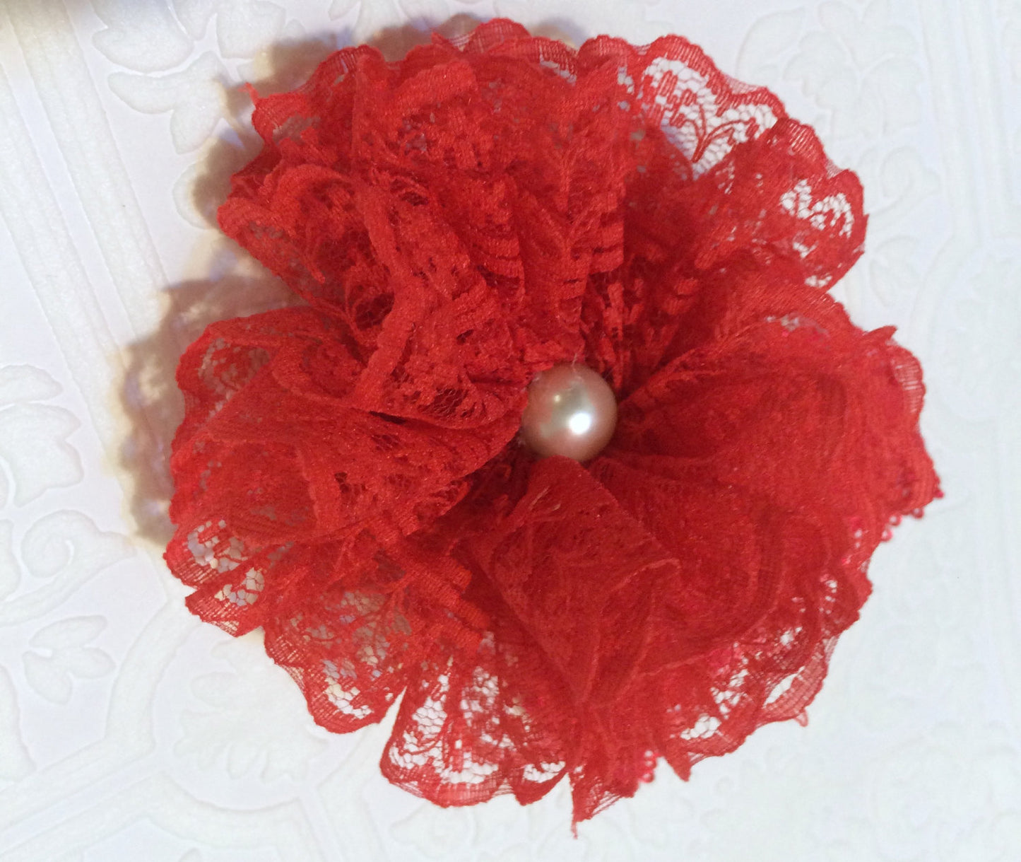 Red baby headband, Mother's Day baby headband, red headband, Canada day baby headband, red lace headband, lace headband,Valentine's baby