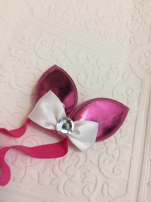 bunny ear headband, tiny bunny ears, tiny bunny headband, bunny baby headband, bunny ears, toddler bunny ear clip, bunny ear clip, baby ears