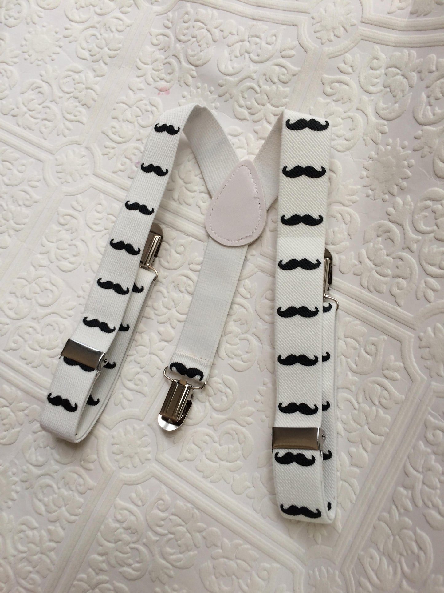 Movember baby suspenders, baby suspenders, toddler suspenders, white suspenders, movember toddler, moustache baby suspenders, suspenders