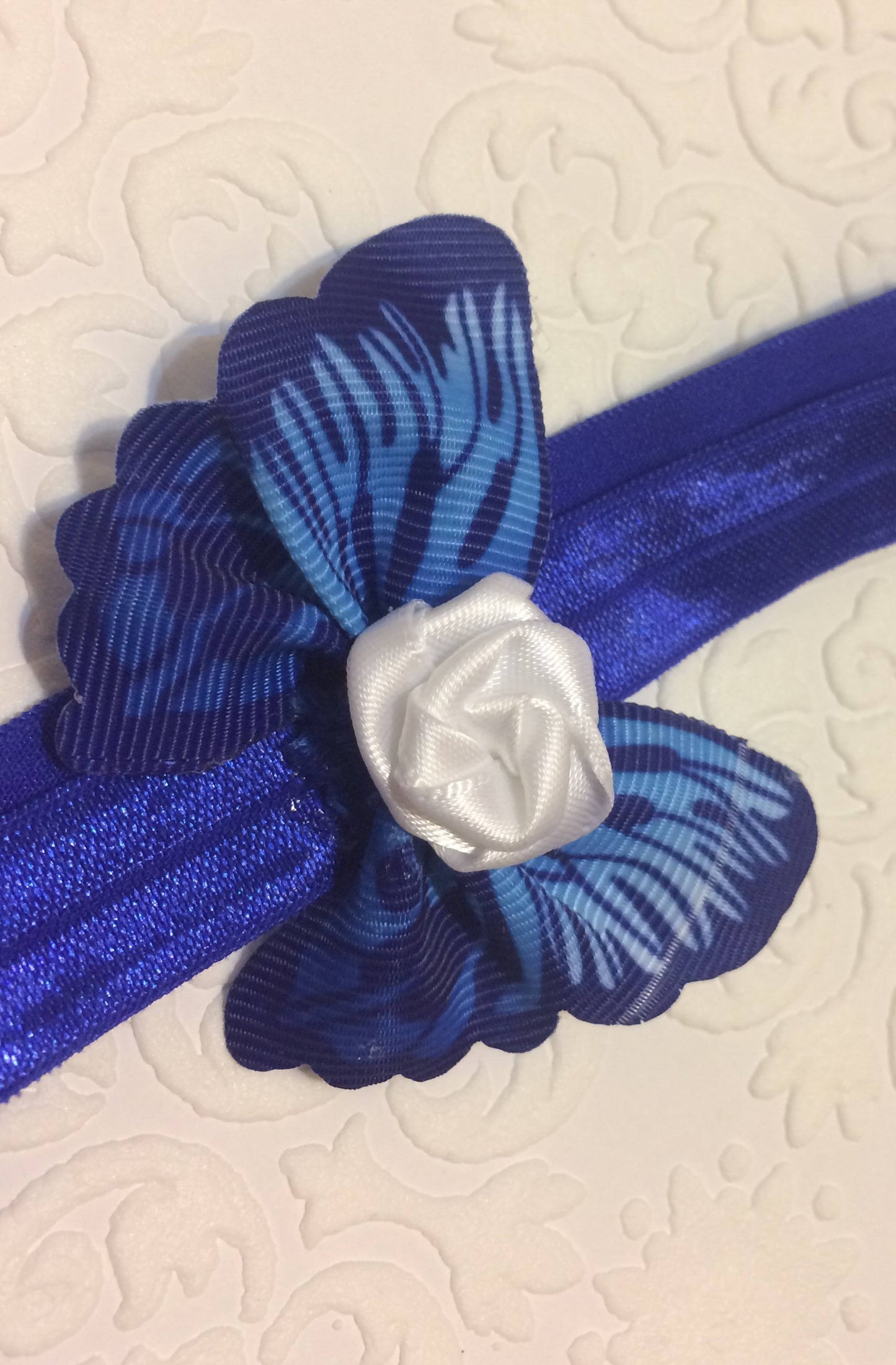 butterfly, butterfly headband, baby headband, baby butterfly headband, blue butterfly headband, photography prop, baby prop, rose headband