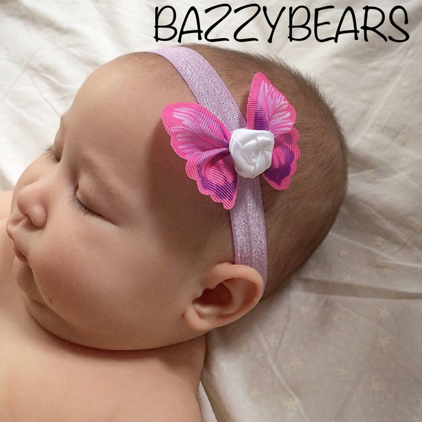butterfly,butterfly headband, baby headband, baby butterfly headband, purple butterfly headband, photography prop, baby prop, rose headband