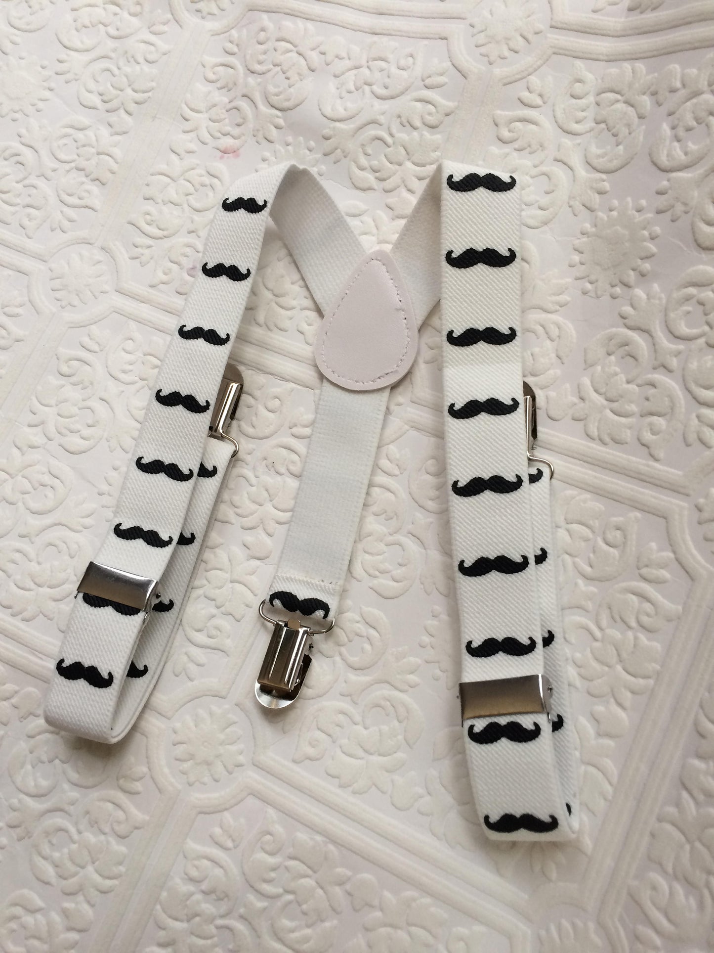 Movember baby suspenders, baby suspenders, toddler suspenders, white suspenders, movember toddler, moustache baby suspenders, suspenders