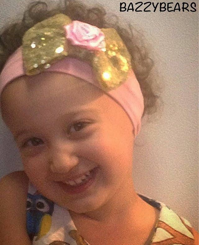 Gold bow headband, bow headband, gold headband, baby gold headband, Pink headband, baby headband, sparkling headband, pink and gold headband