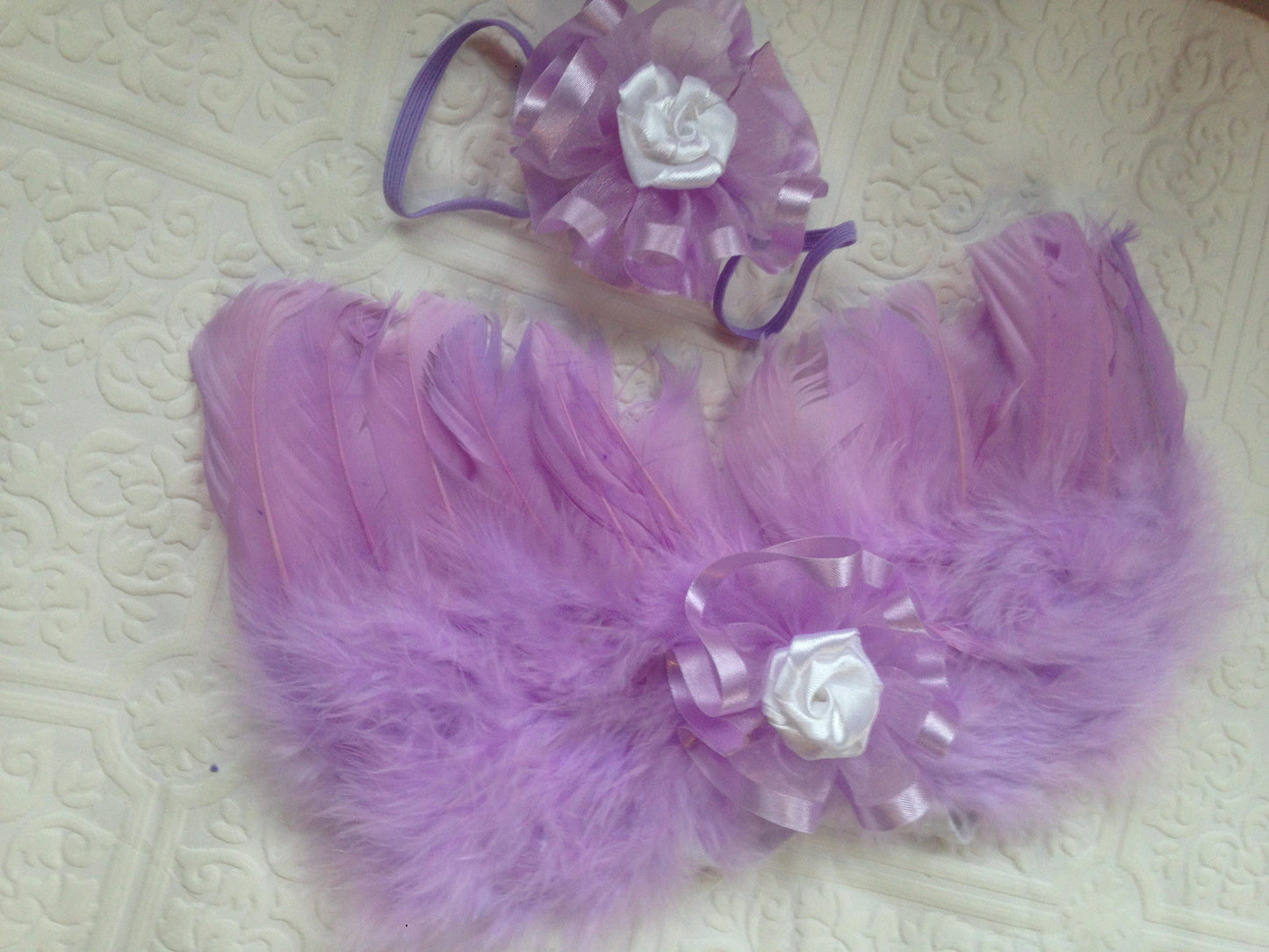Baby wings, purple wings, baby headband and wings, photography prop, angel wings and headband, angel wings, baby photography wings, wings